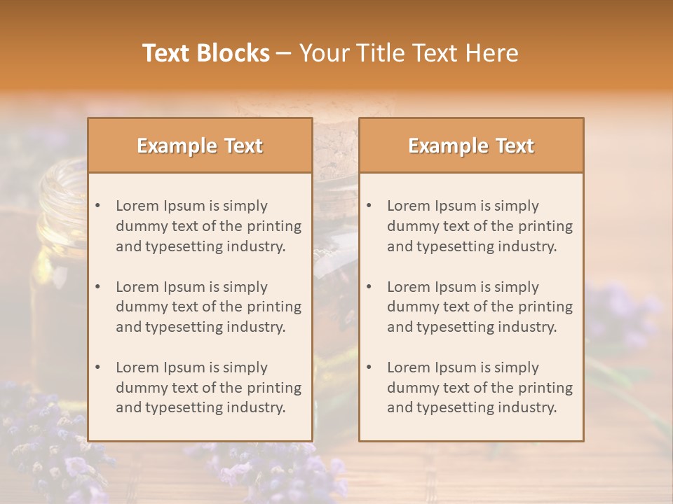 Pampering Cosmetic Product PowerPoint Template