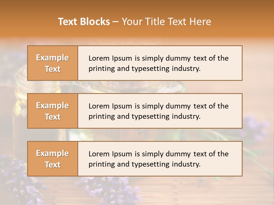 Pampering Cosmetic Product PowerPoint Template