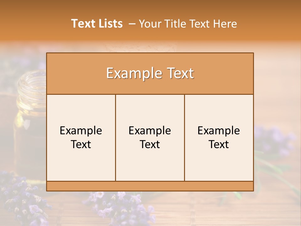 Pampering Cosmetic Product PowerPoint Template
