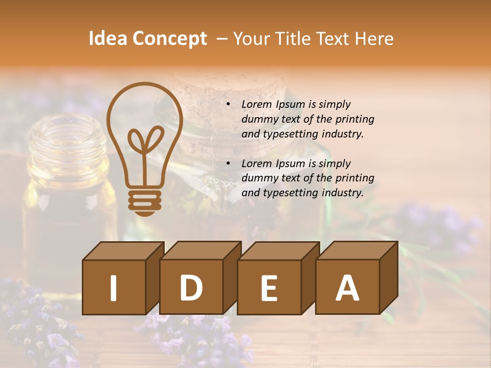 Pampering Cosmetic Product PowerPoint Template