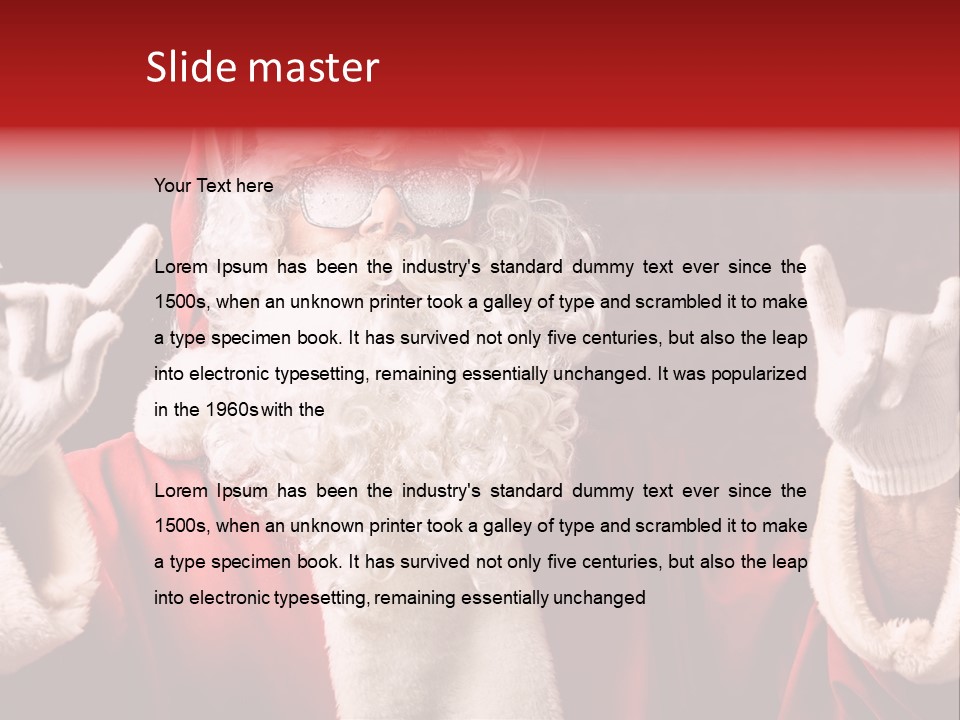 Nightclub Person Emotional PowerPoint Template