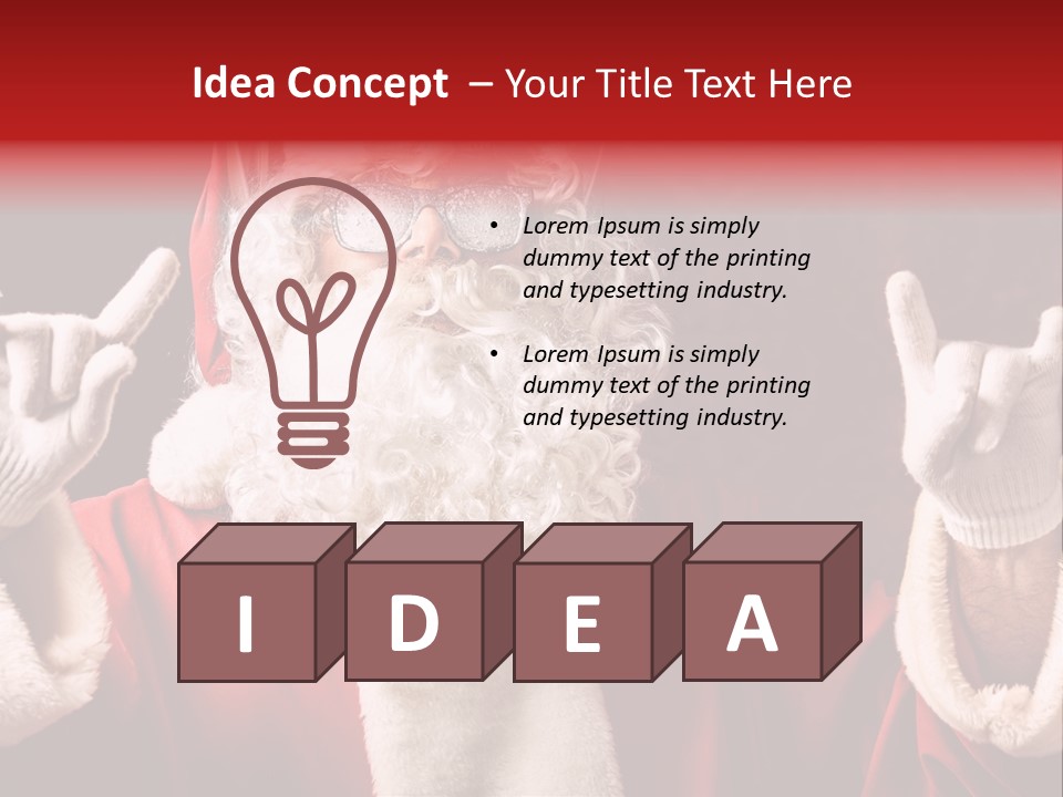 Nightclub Person Emotional PowerPoint Template