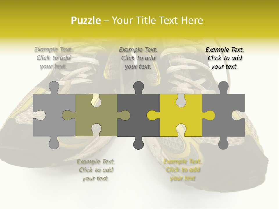 Black Rubber Lace PowerPoint Template