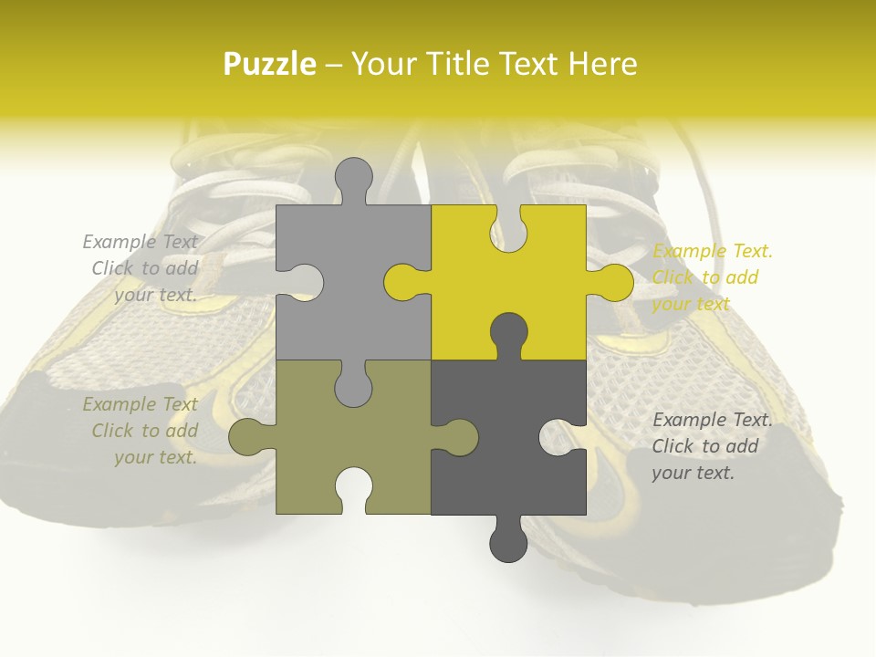 Black Rubber Lace PowerPoint Template