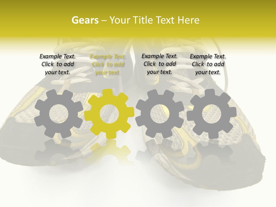 Black Rubber Lace PowerPoint Template