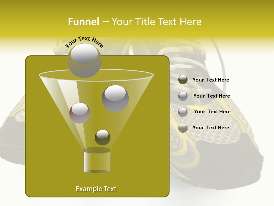 Black Rubber Lace PowerPoint Template