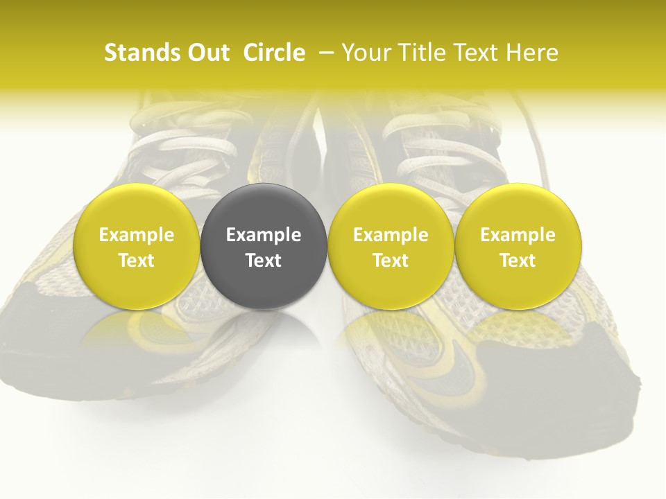 Black Rubber Lace PowerPoint Template