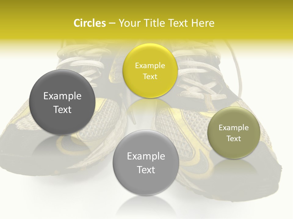 Black Rubber Lace PowerPoint Template