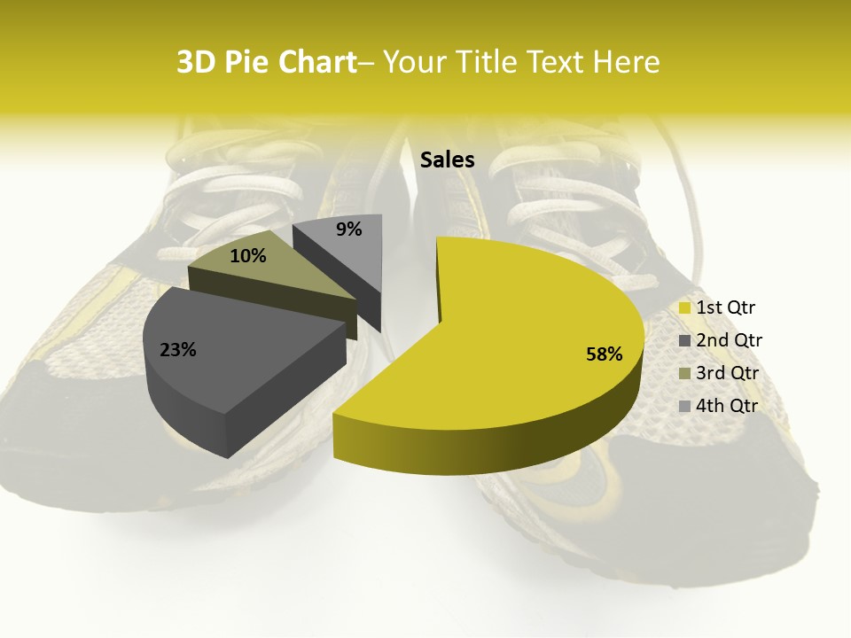 Black Rubber Lace PowerPoint Template