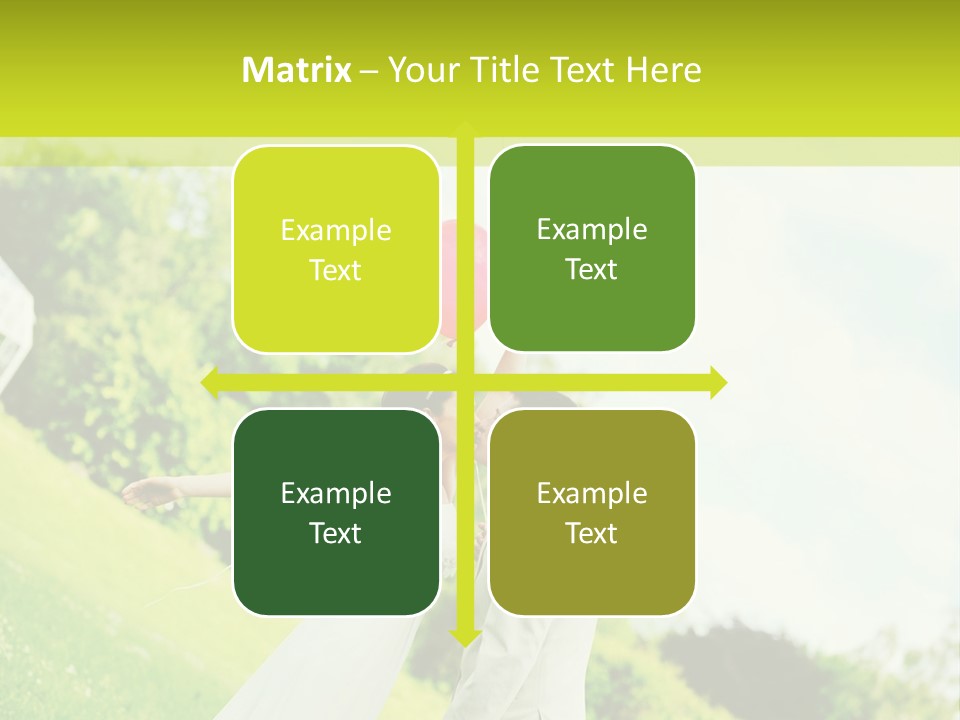 Woman Young Smile PowerPoint Template