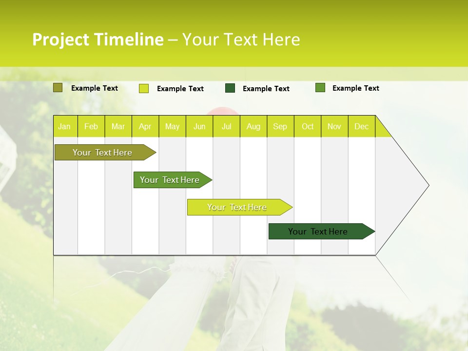 Woman Young Smile PowerPoint Template