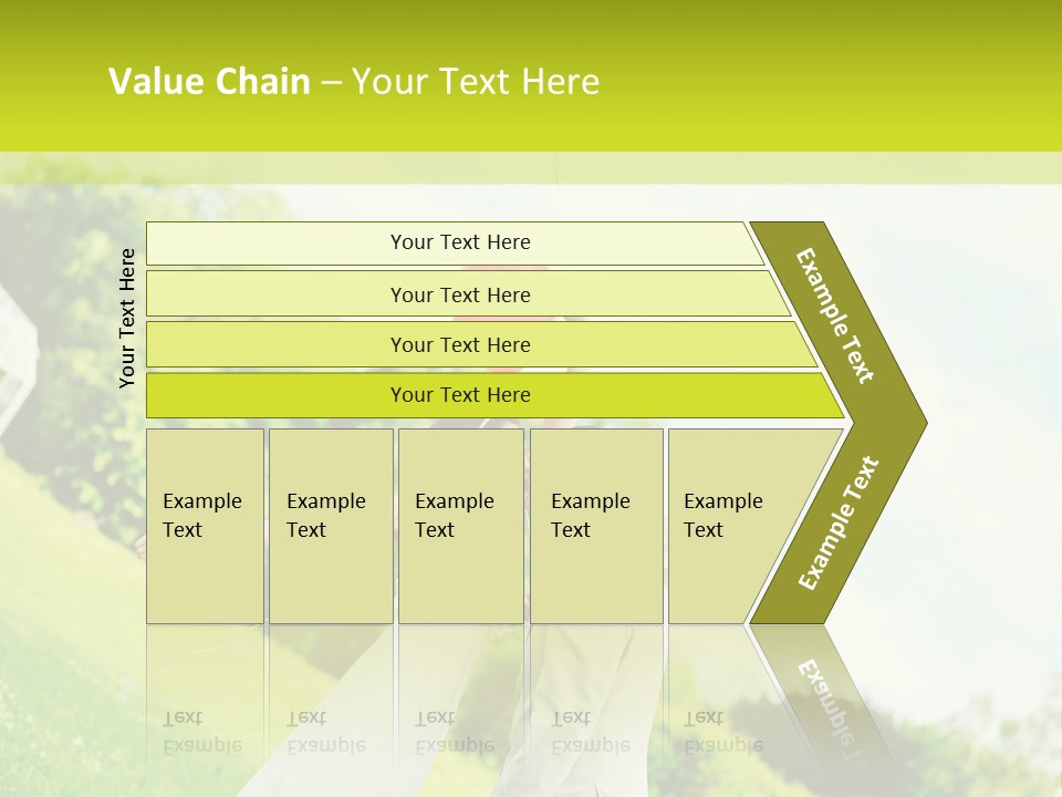 Woman Young Smile PowerPoint Template