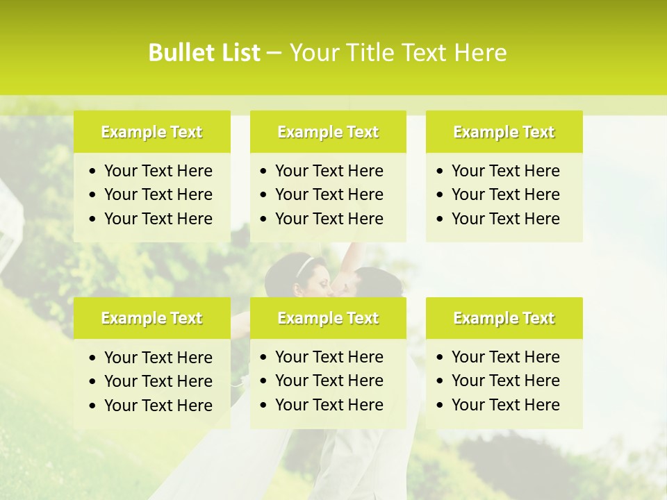 Woman Young Smile PowerPoint Template