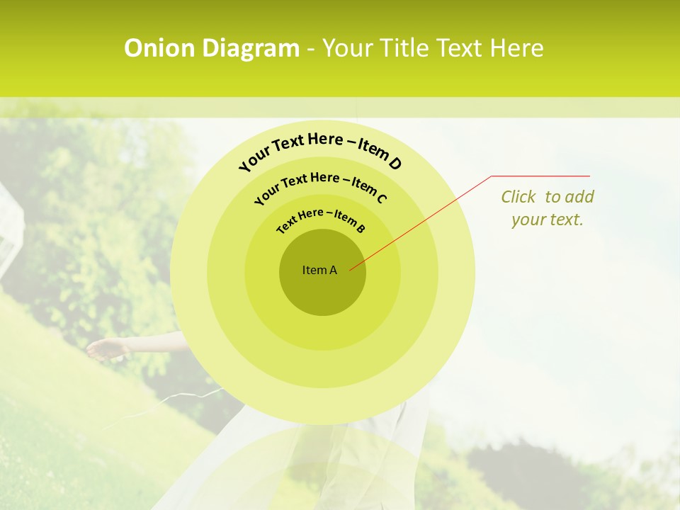 Woman Young Smile PowerPoint Template