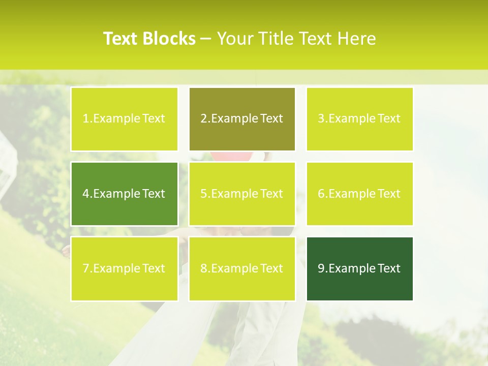 Woman Young Smile PowerPoint Template