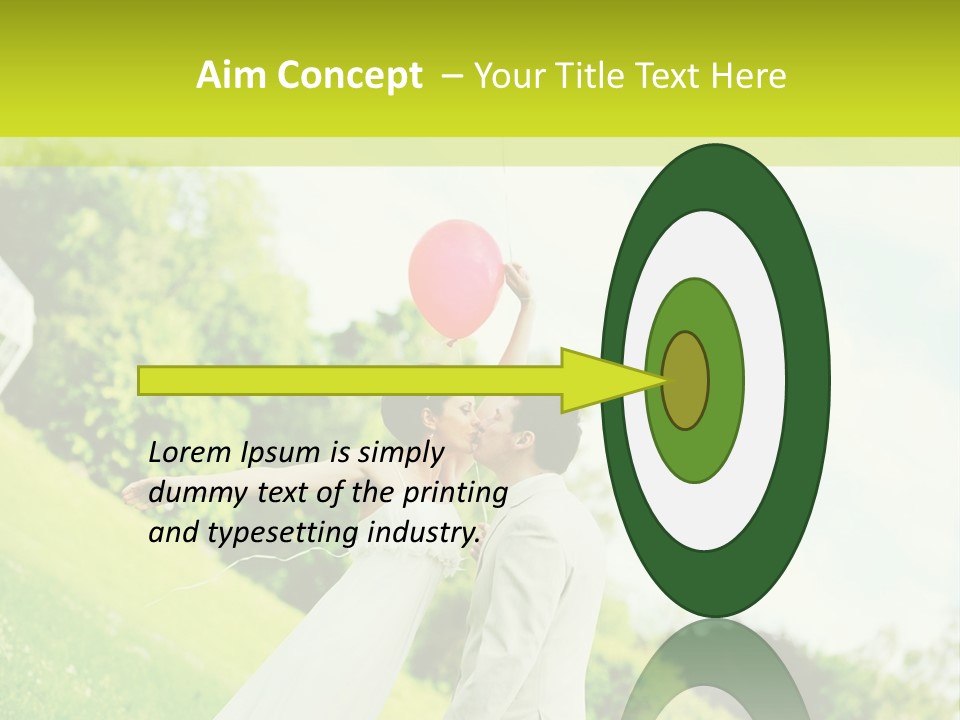 Woman Young Smile PowerPoint Template