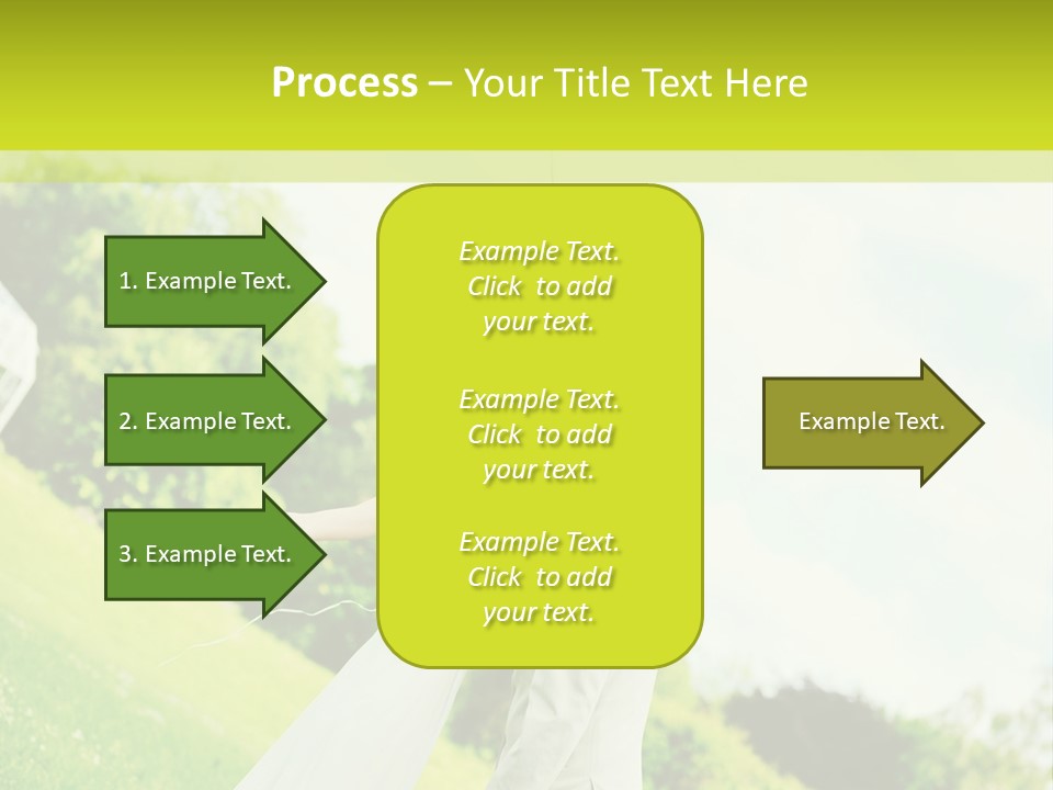 Woman Young Smile PowerPoint Template
