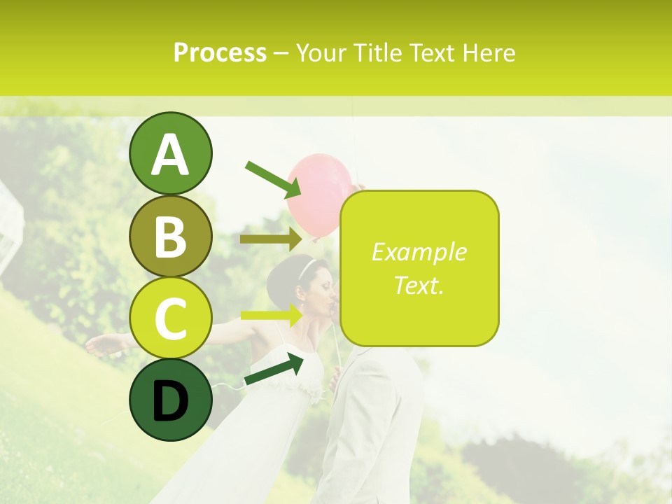 Woman Young Smile PowerPoint Template