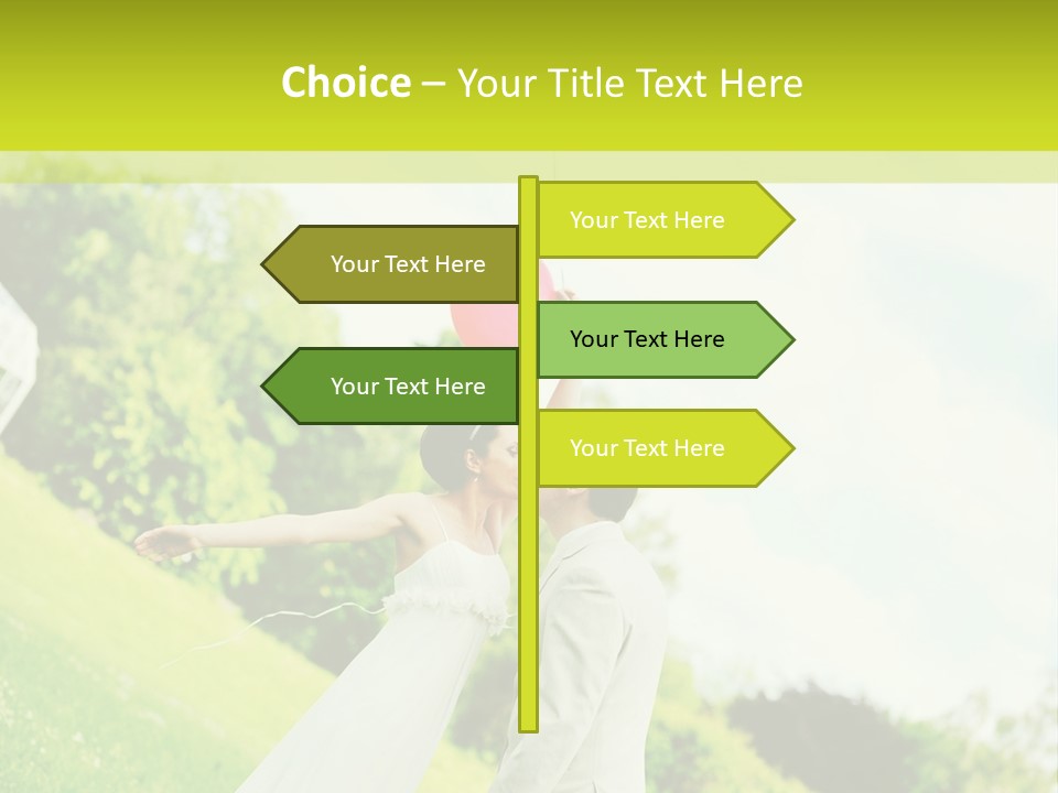 Woman Young Smile PowerPoint Template