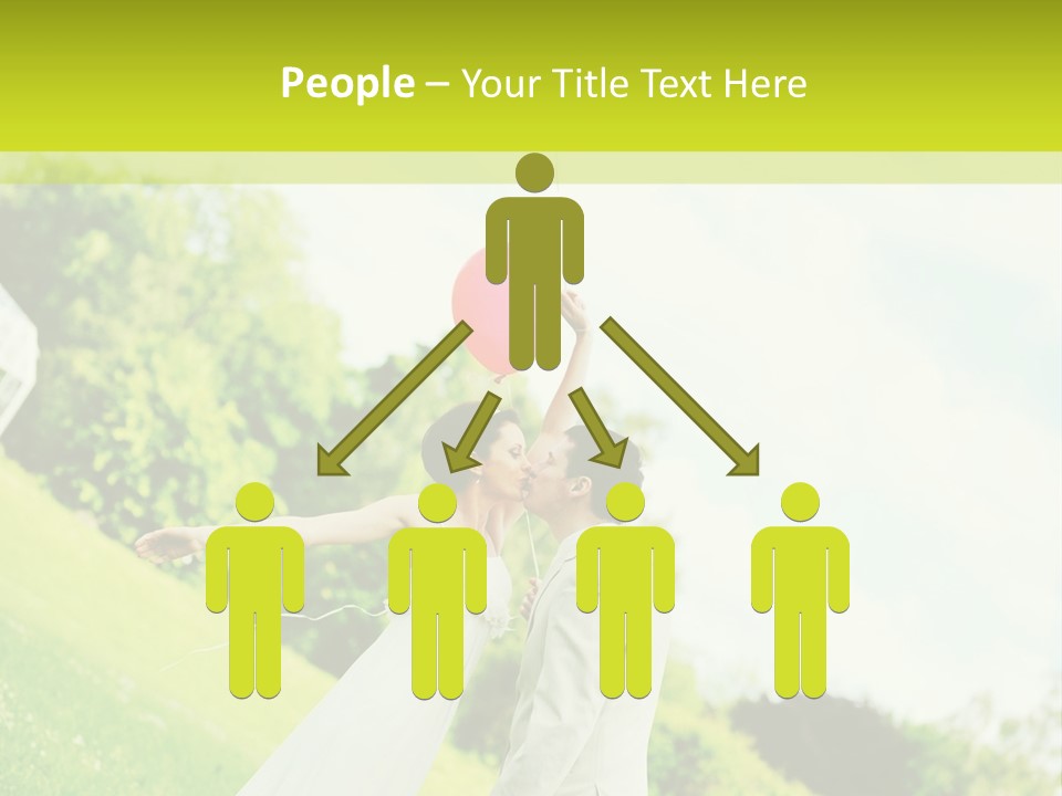 Woman Young Smile PowerPoint Template