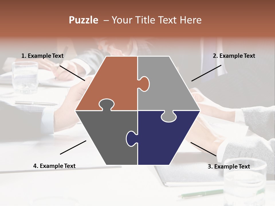 Success Concept Teamwork PowerPoint Template