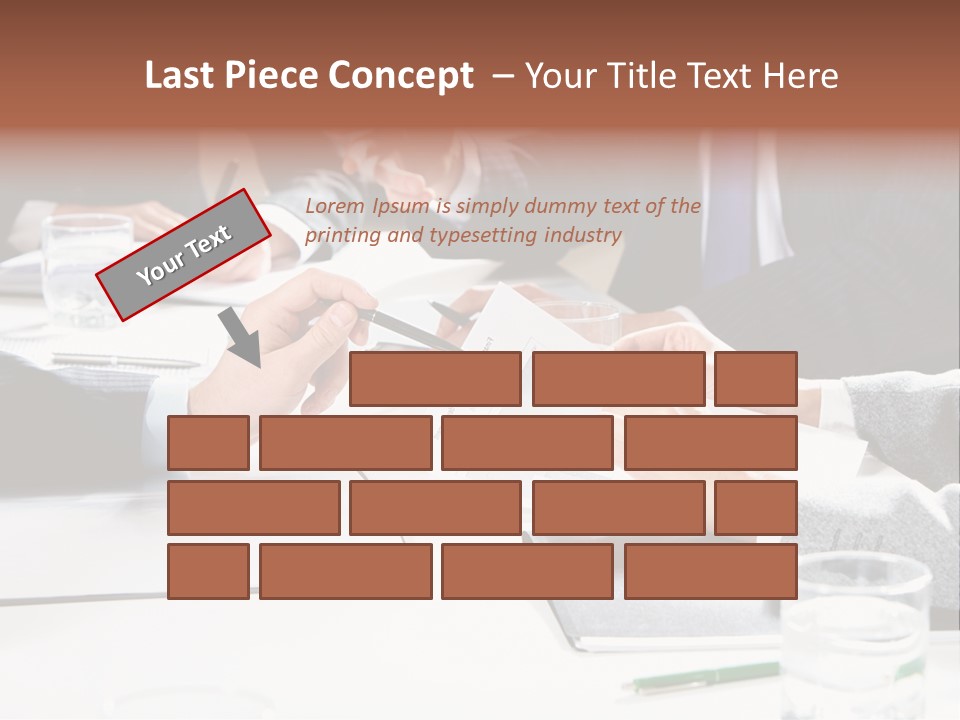 Success Concept Teamwork PowerPoint Template