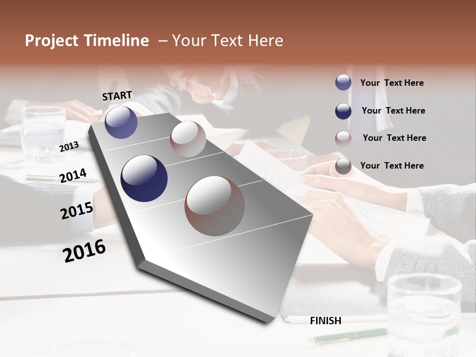 Success Concept Teamwork PowerPoint Template