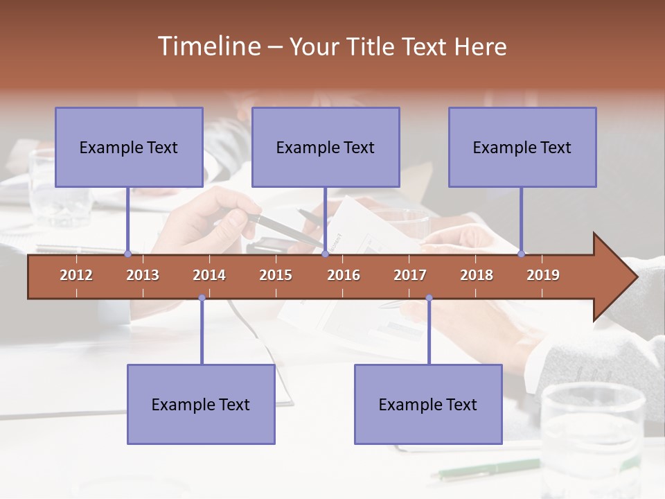 Success Concept Teamwork PowerPoint Template