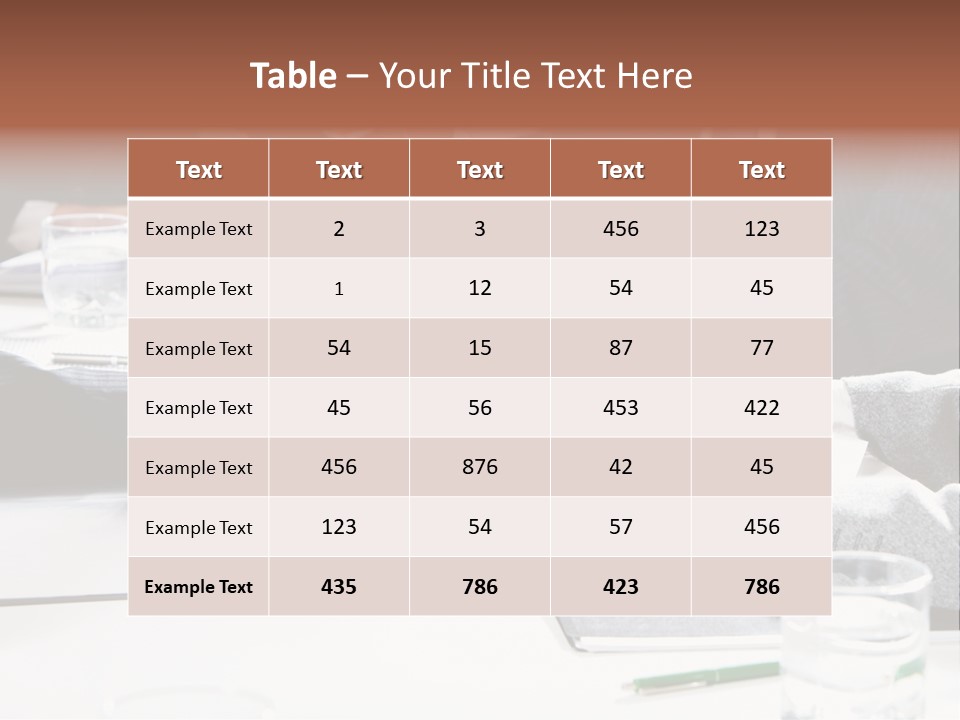 Success Concept Teamwork PowerPoint Template