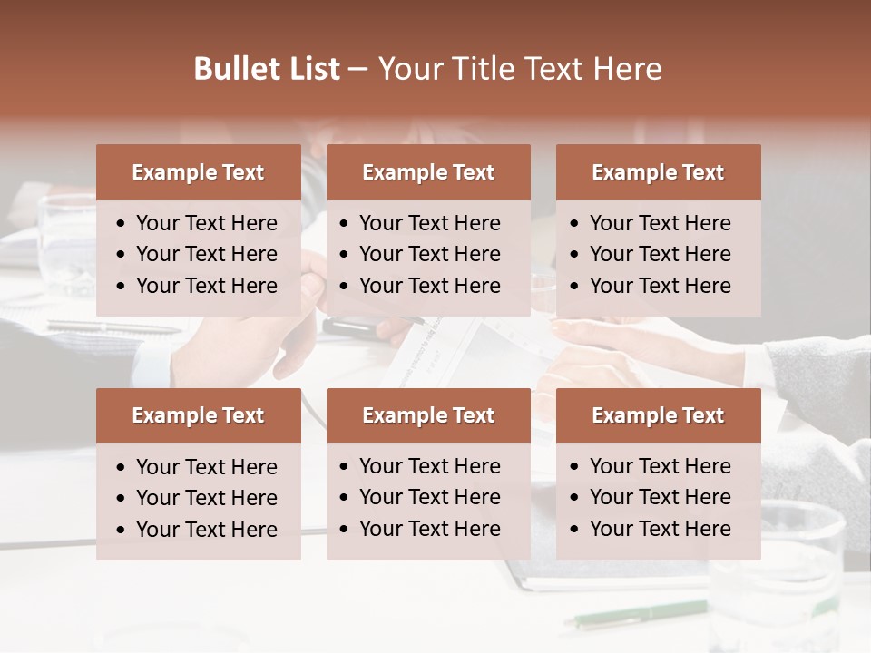 Success Concept Teamwork PowerPoint Template