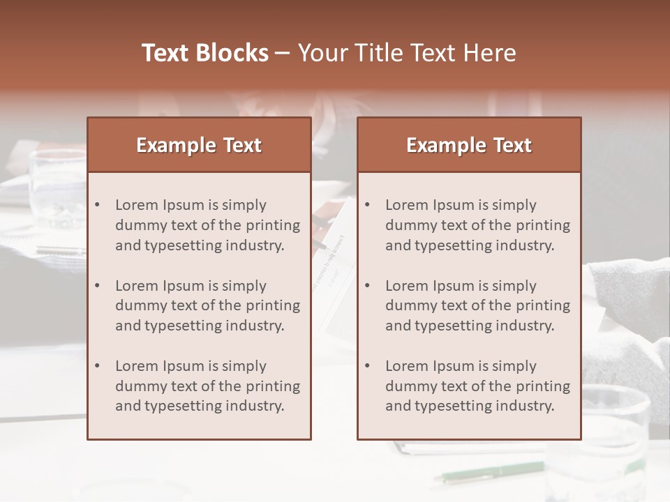 Success Concept Teamwork PowerPoint Template