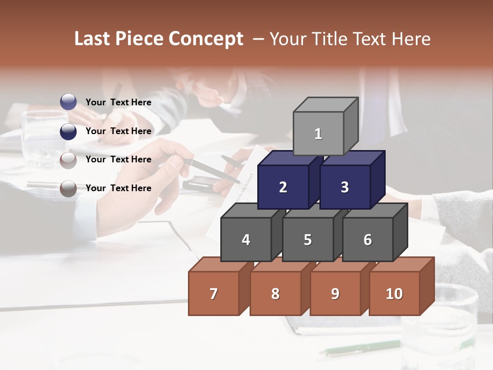 Success Concept Teamwork PowerPoint Template
