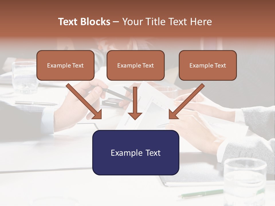 Success Concept Teamwork PowerPoint Template