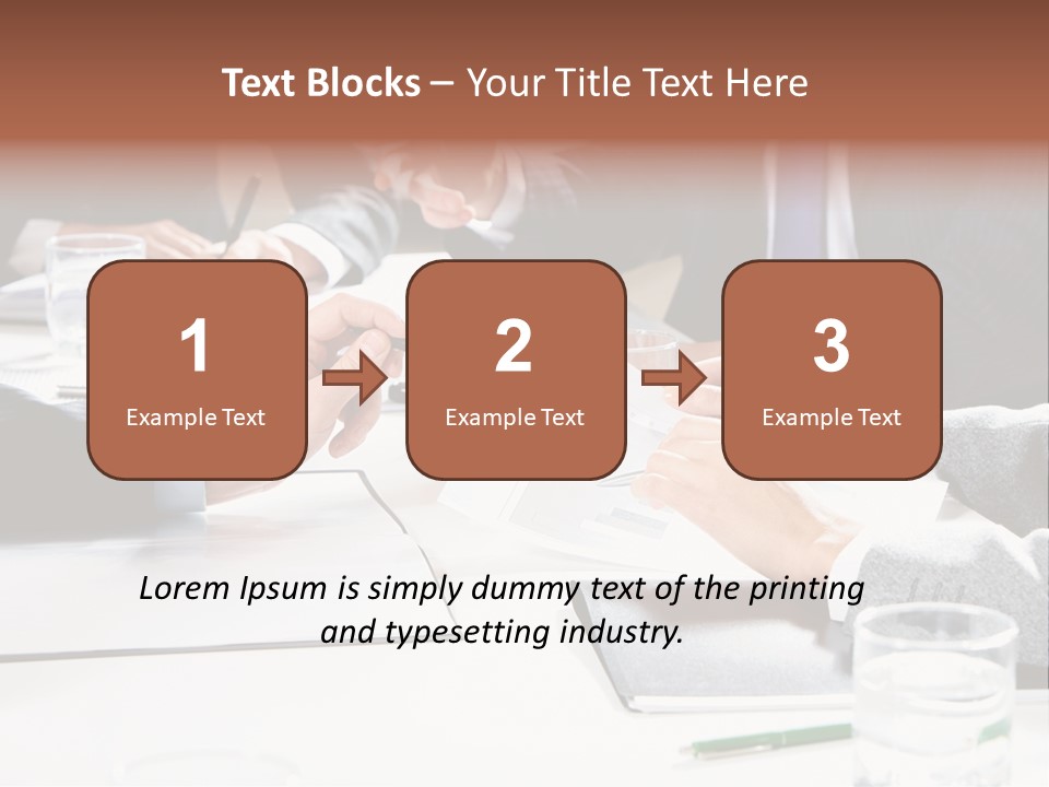 Success Concept Teamwork PowerPoint Template