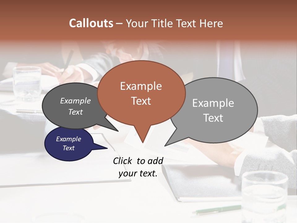 Success Concept Teamwork PowerPoint Template