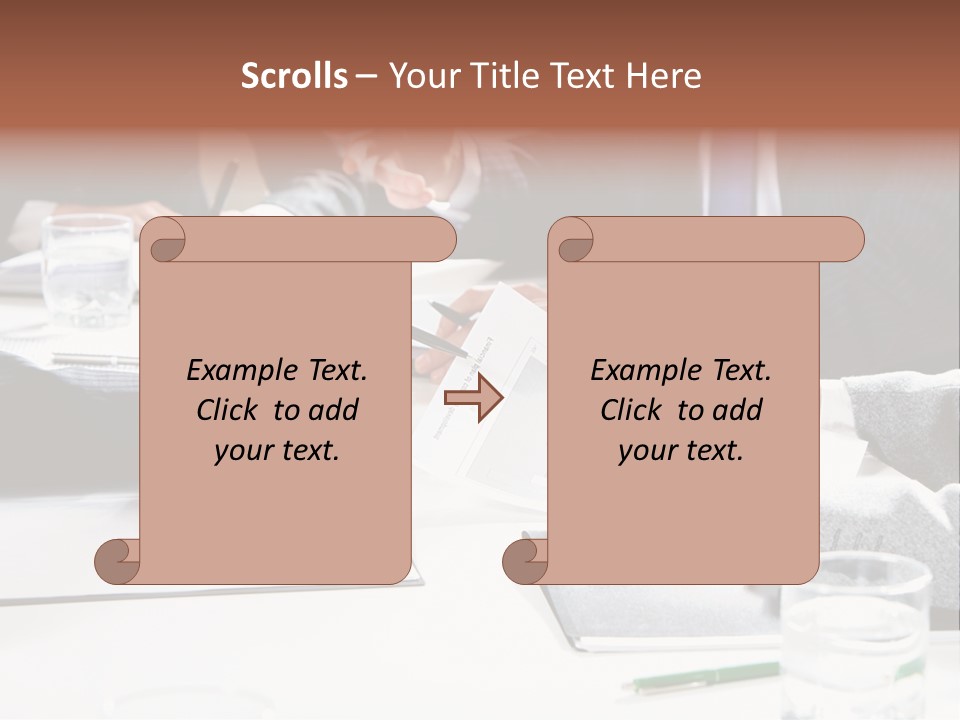 Success Concept Teamwork PowerPoint Template