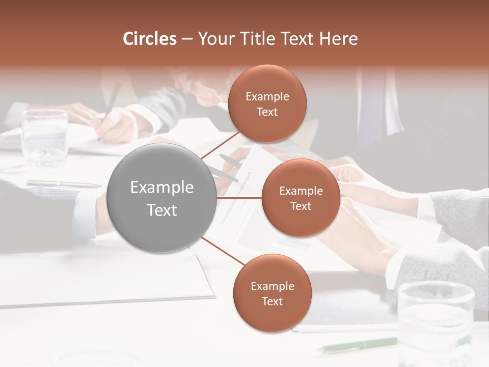 Success Concept Teamwork PowerPoint Template