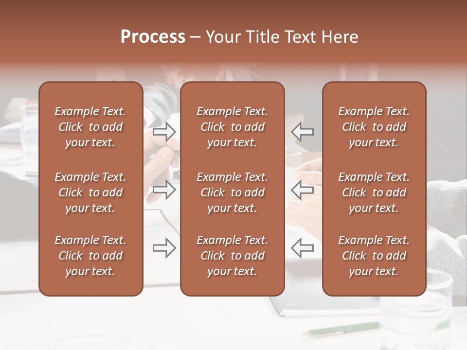 Success Concept Teamwork PowerPoint Template