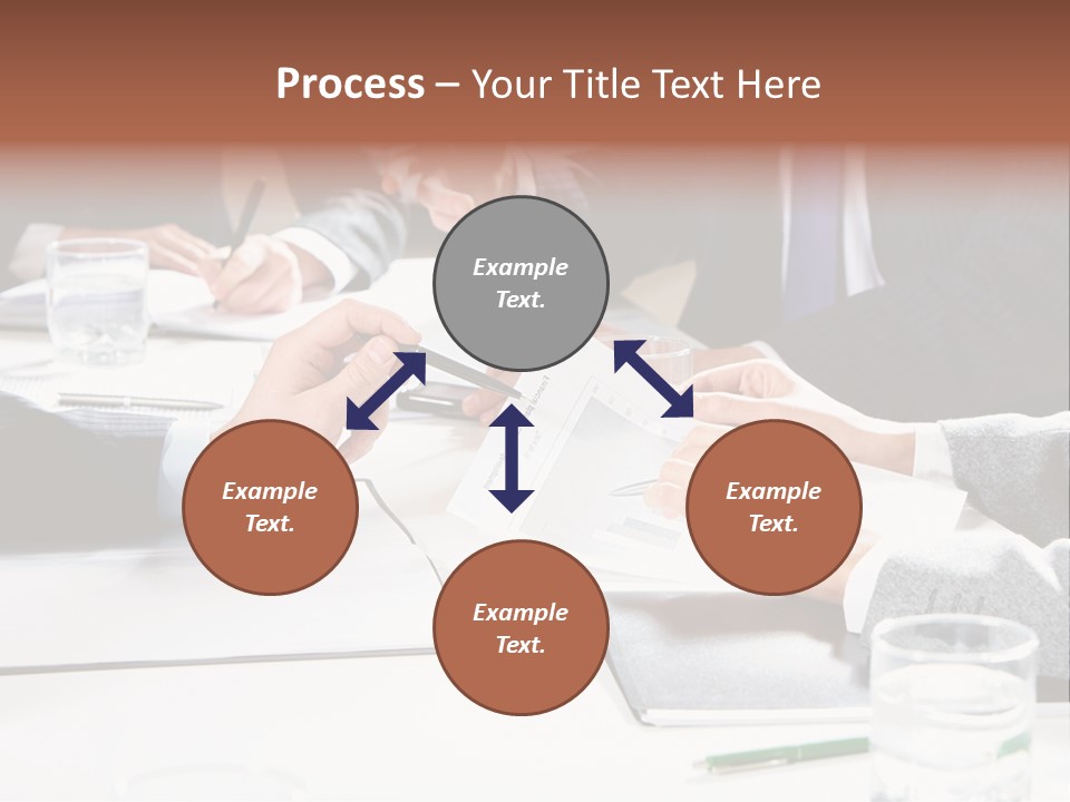 Success Concept Teamwork PowerPoint Template
