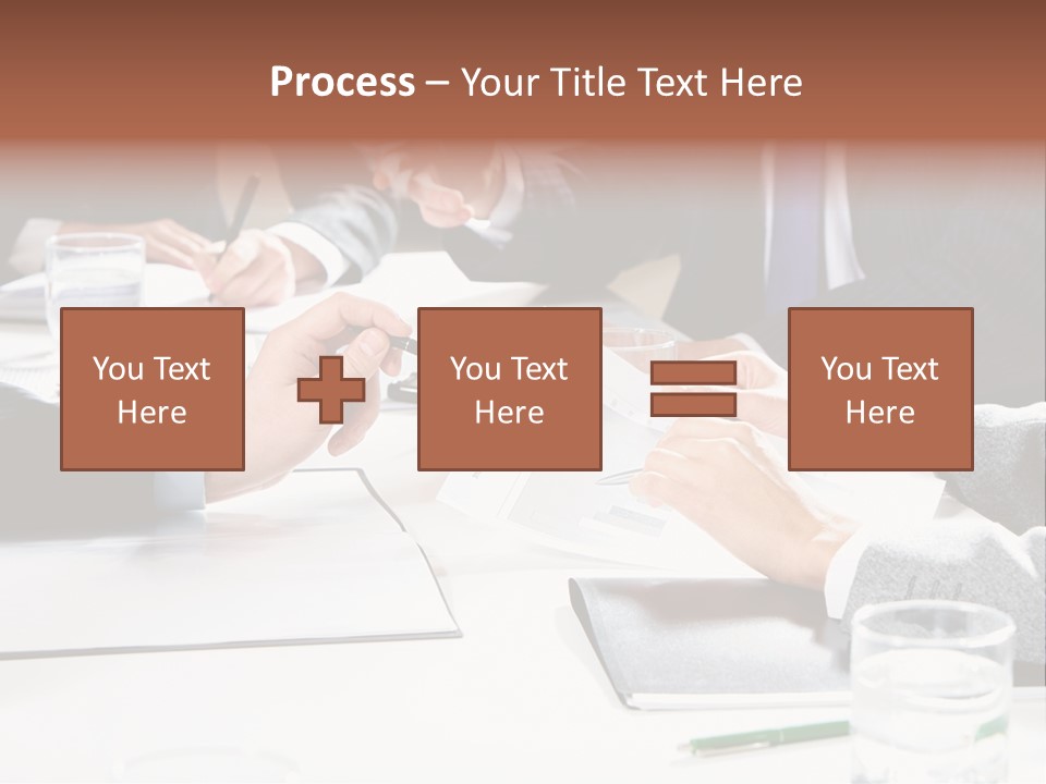 Success Concept Teamwork PowerPoint Template