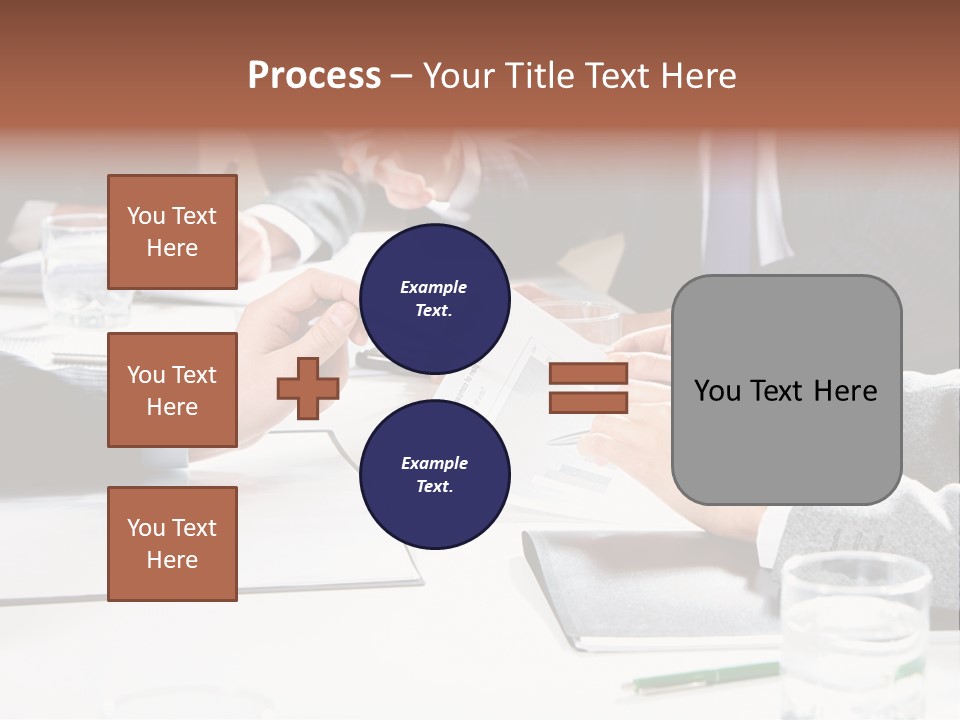 Success Concept Teamwork PowerPoint Template