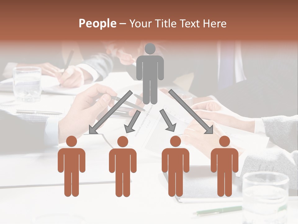 Success Concept Teamwork PowerPoint Template