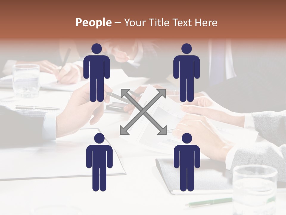 Success Concept Teamwork PowerPoint Template