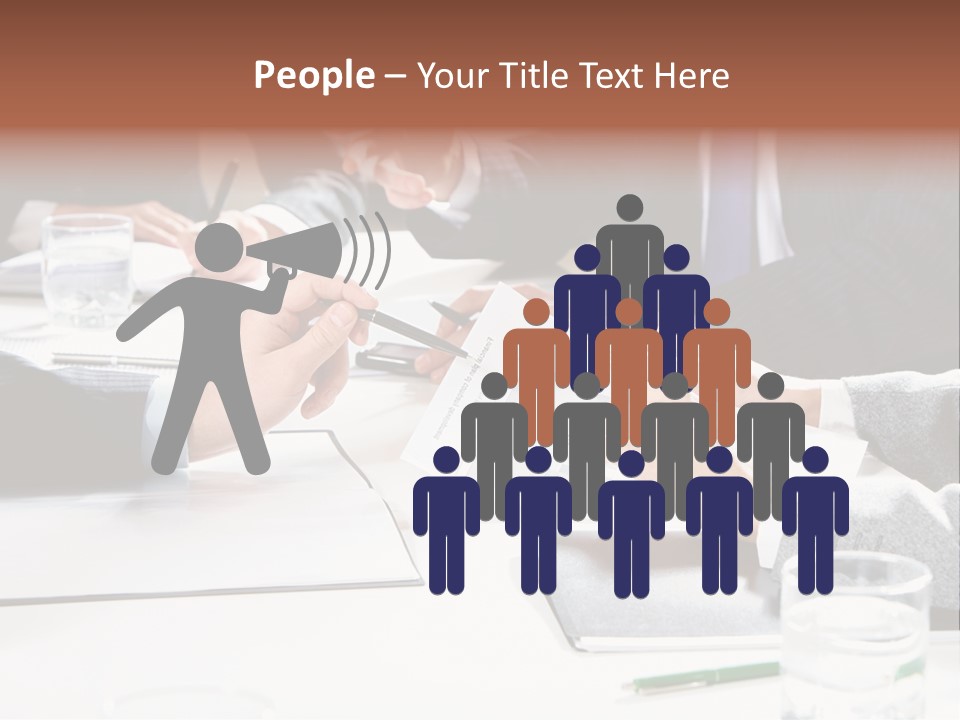 Success Concept Teamwork PowerPoint Template