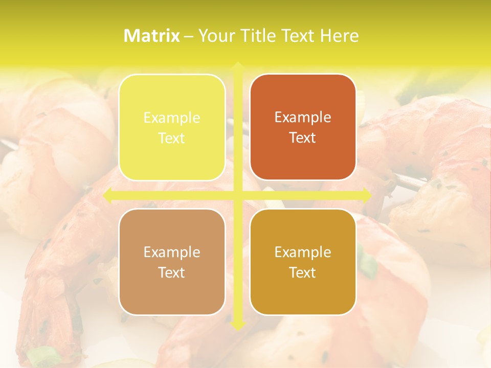 Dinner Isolated Dish PowerPoint Template