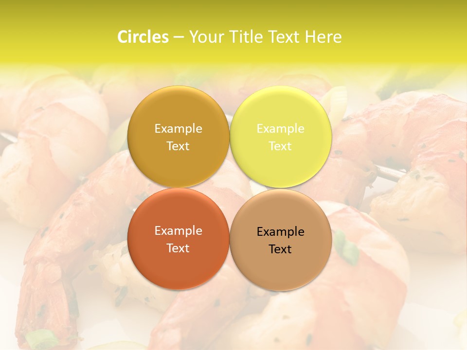 Dinner Isolated Dish PowerPoint Template