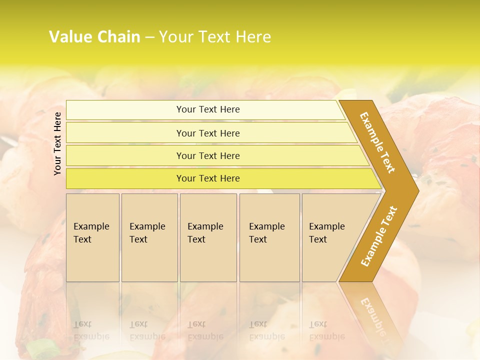 Dinner Isolated Dish PowerPoint Template