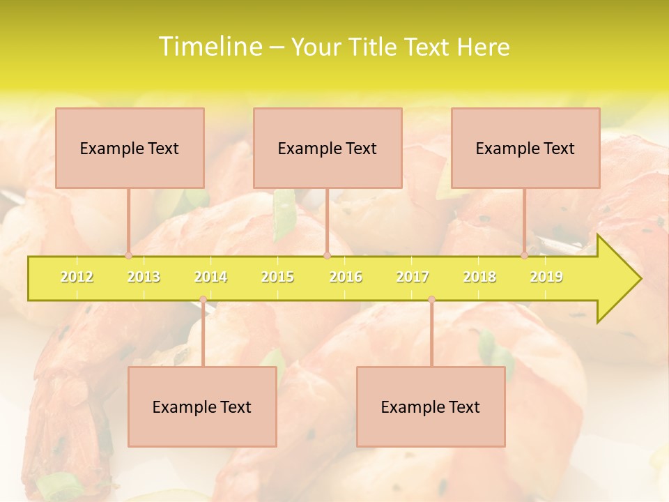 Dinner Isolated Dish PowerPoint Template