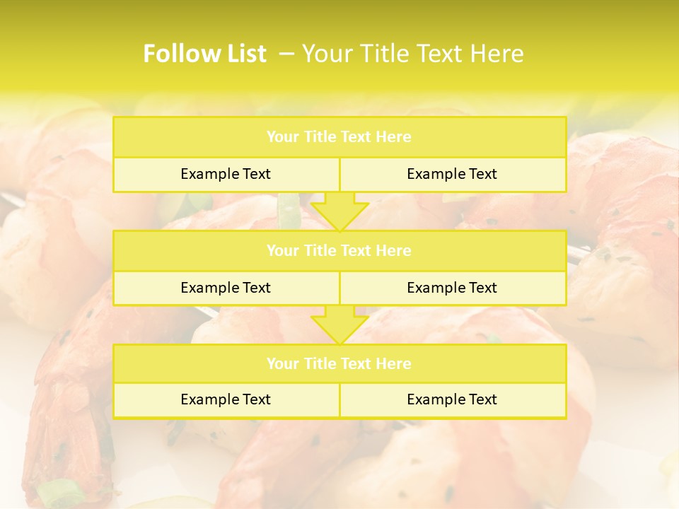 Dinner Isolated Dish PowerPoint Template