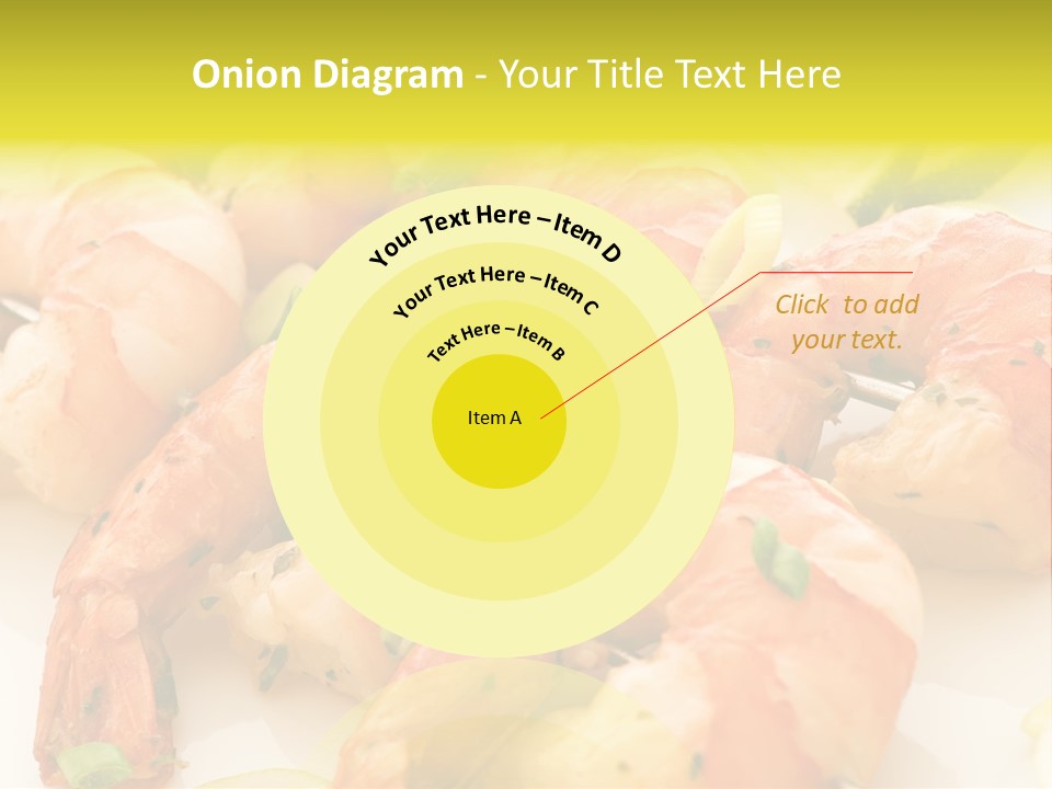 Dinner Isolated Dish PowerPoint Template